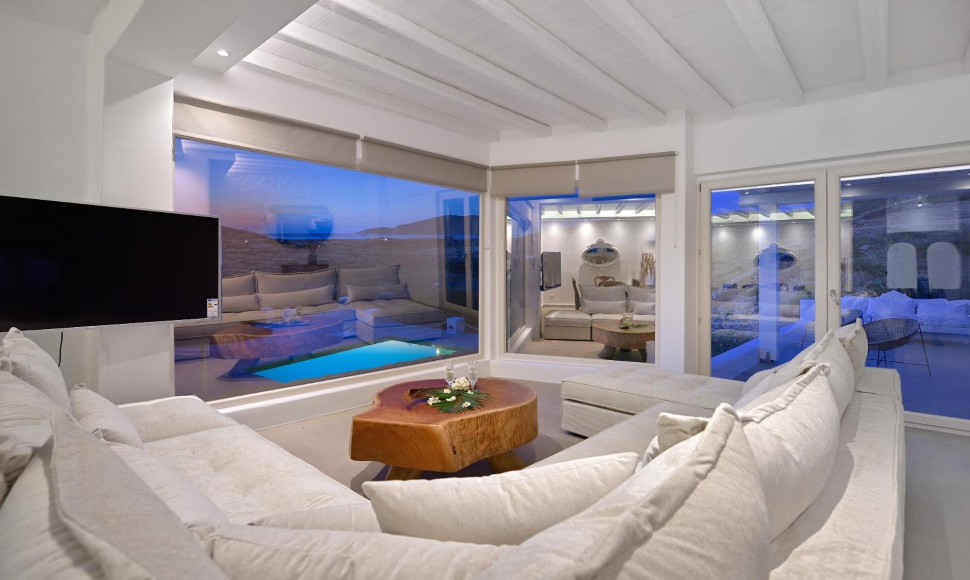 Mykonos Dream Villas Ftelia  Esterno foto