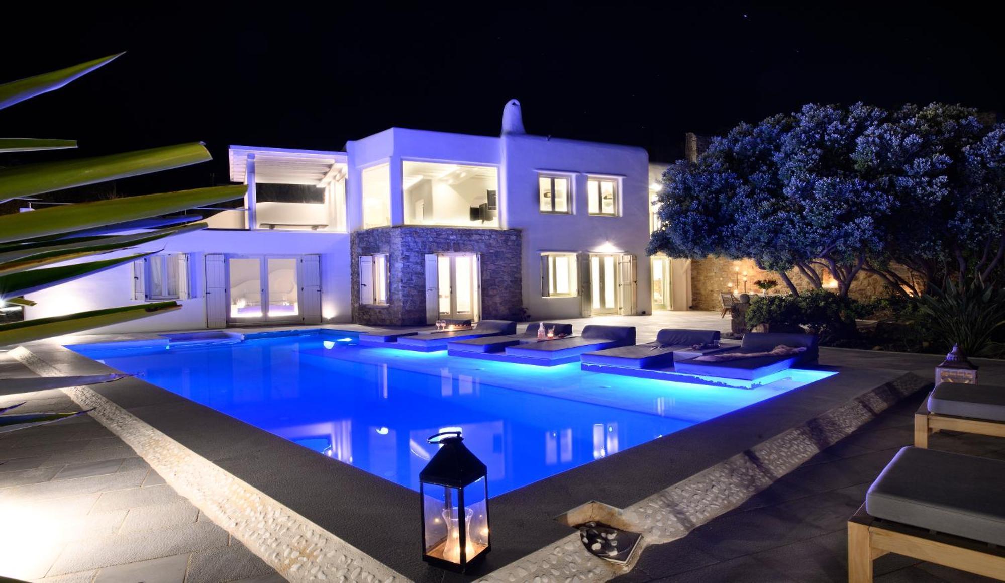 Mykonos Dream Villas Ftelia  Esterno foto