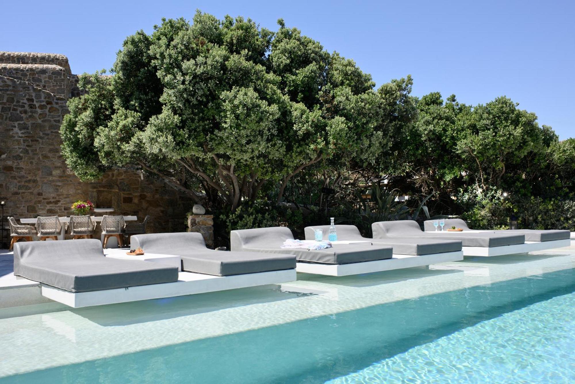 Mykonos Dream Villas Ftelia  Esterno foto